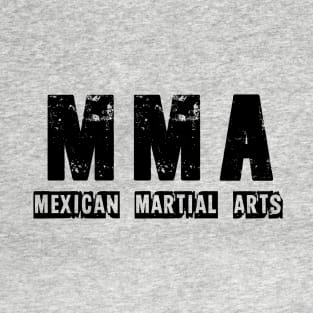 Mexican Martial Arts Black Logo T-Shirt